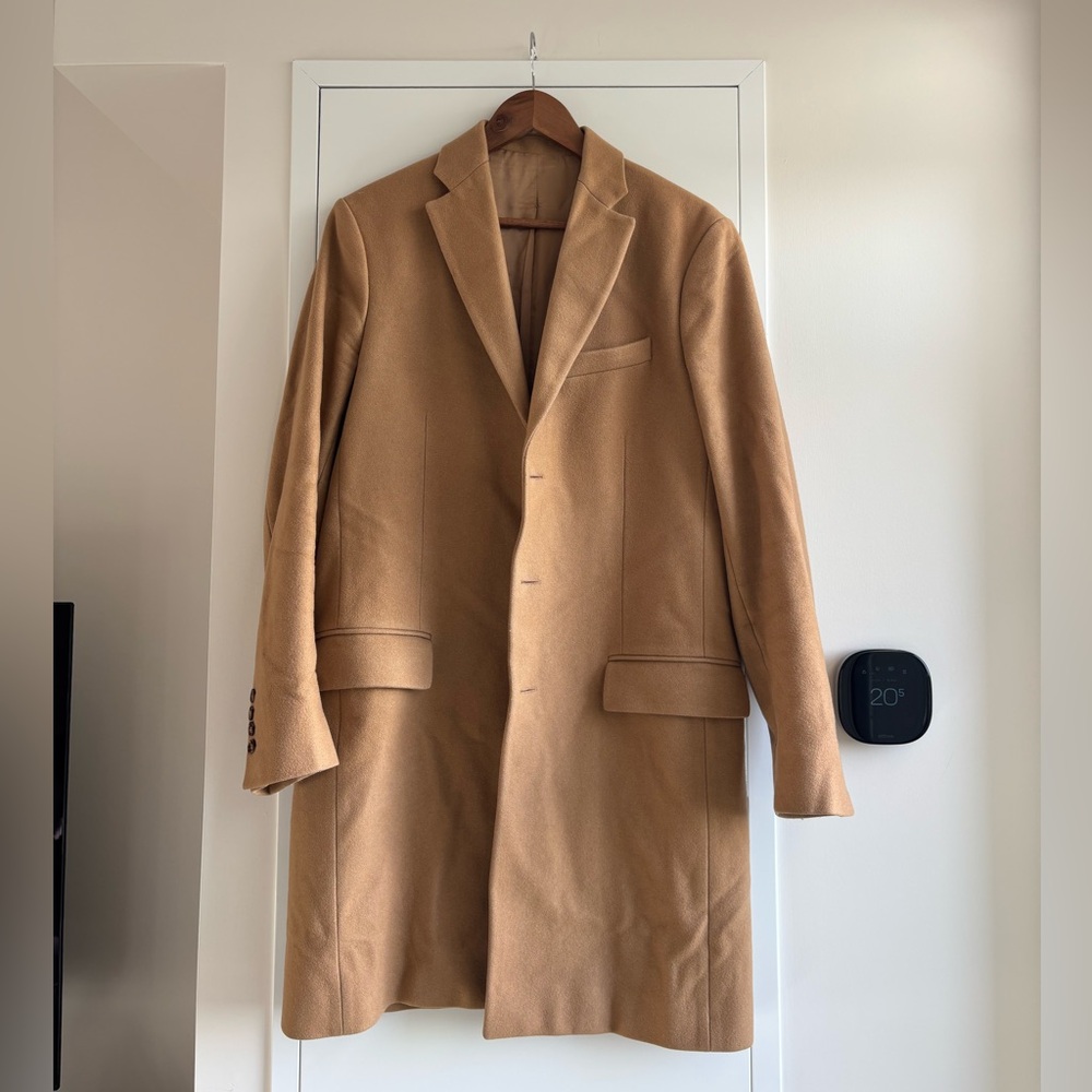 Harmony “Magnus” Overcoat – Camel – Lanificio Becherucci Wool – EU48 (US38)